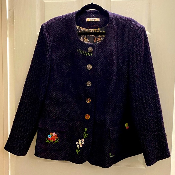 Joe Browns Jackets & Coats Joe Browns Tweed Blazer With Unique